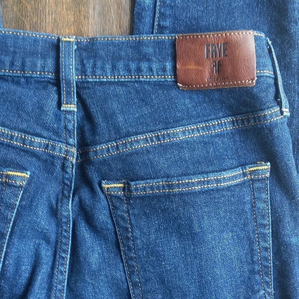 Frye Dark Wash Skinny Jeans - Women's 28 - Picture 8 of 8